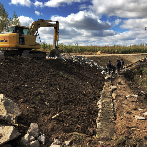 2017年宾县路网改造工程施工5