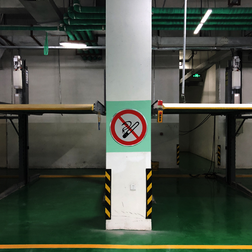 2017年哈尔滨民主家园地下停车场施