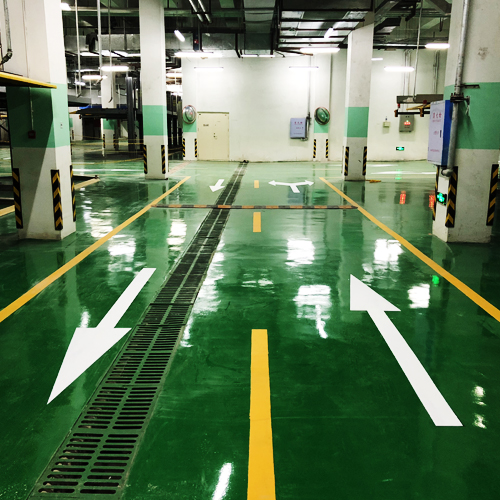 2017年哈尔滨民主家园地下停车场施