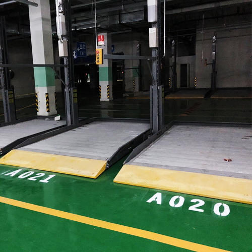 2017年哈尔滨民主家园地下停车场施