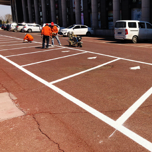 2018年哈尔滨市盛和水汇停车场标线