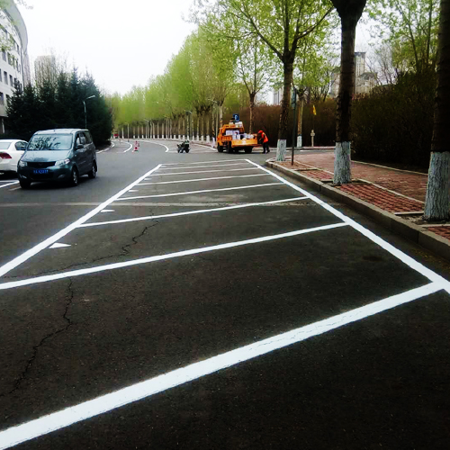 2018年哈尔滨市政府院区标线施划