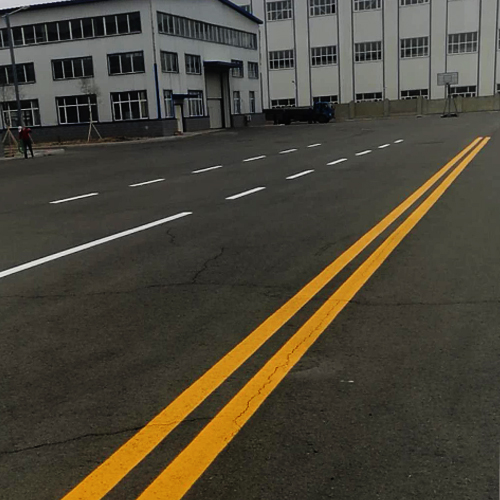 2018年哈尔滨市轴承厂院区标线施划